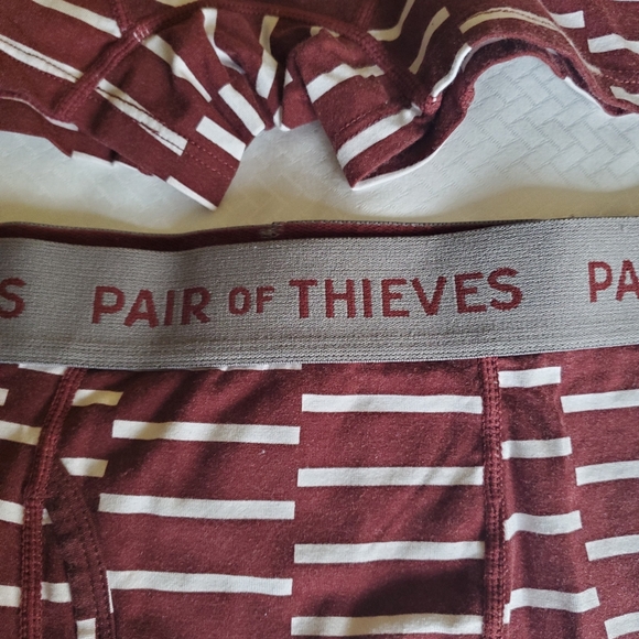 Pair of Thieves Striped Boxers 2 Pair - Picture 2 of 3